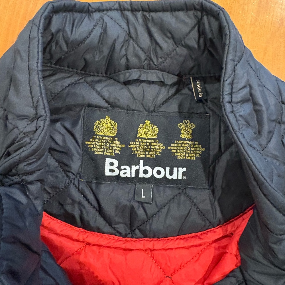Barbour Black Quilted Jacket - Picture 4 of 5